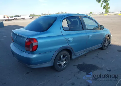 2001 Toyota Echo из США, поврежденный, VIN JTDBT123710177921